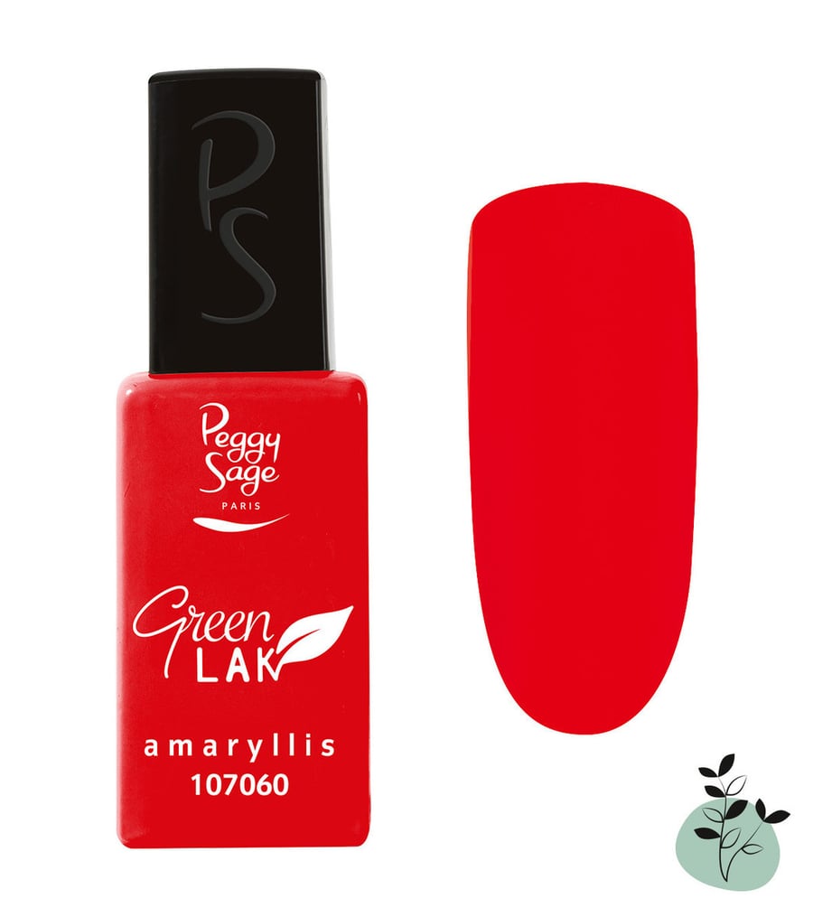 

Зеленый лак для ногтей LAK Amaryllis Classic UV/LED 10 мл Peggy Sage