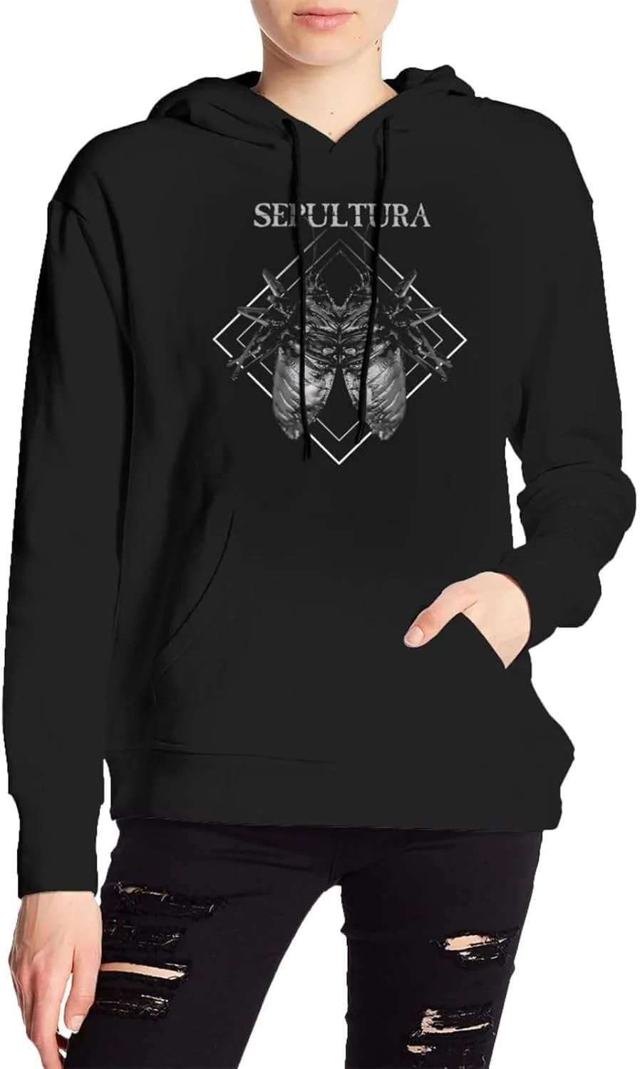 

Толстовка с капюшоном Sepulturas Casual Fashion Dayalany