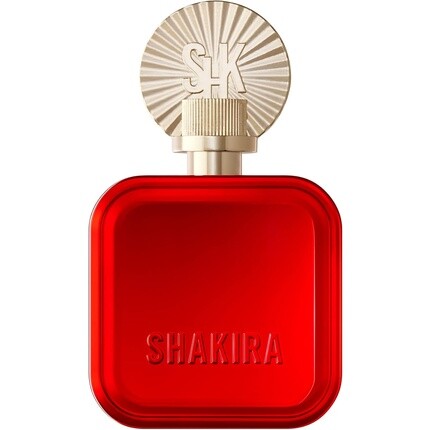 Shakira Perfumes ROJO Парфюмированная вода для женщин Стойкий, мощный, чувственный и очаровательный аромат с цветочными пряными и янтарными нотами Идеально подходит для повседневного ношения 80 мл — фото 2