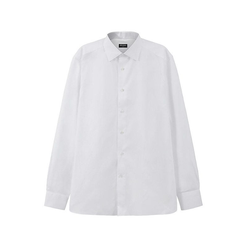 

Ermenegildo Zegna Мужская белая рубашка