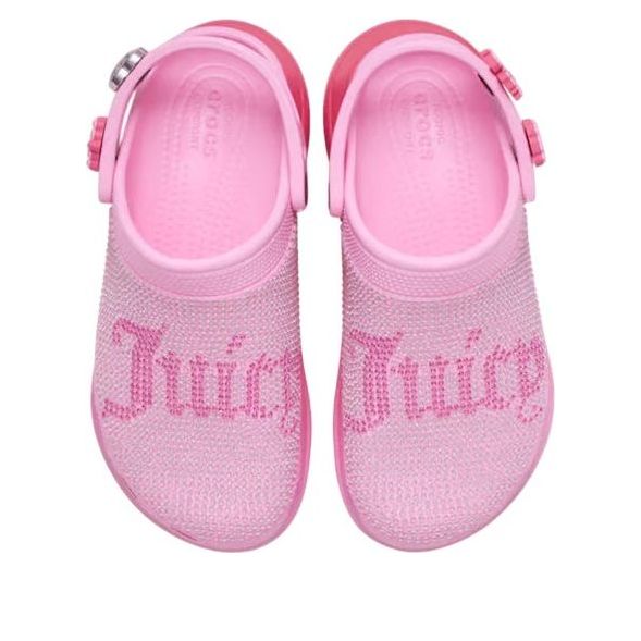 Сандалии Crocs x Juicy Couture Classic Bae Clog 'Pink', розовый — фото 3