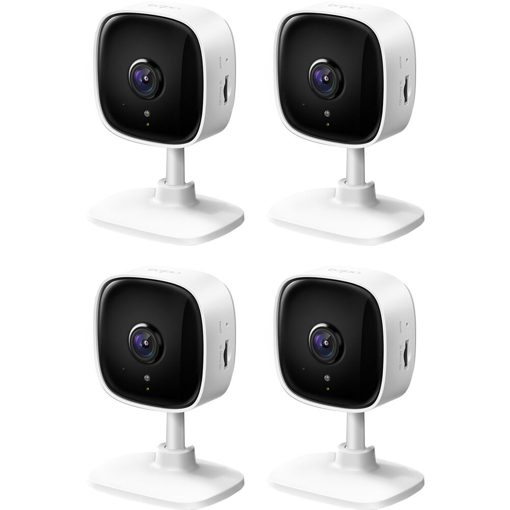 

Внутренняя Wi-Fi-камера видеонаблюдения TP-Link Tapo C100 1080p с функцией ночного видения (4 шт.)