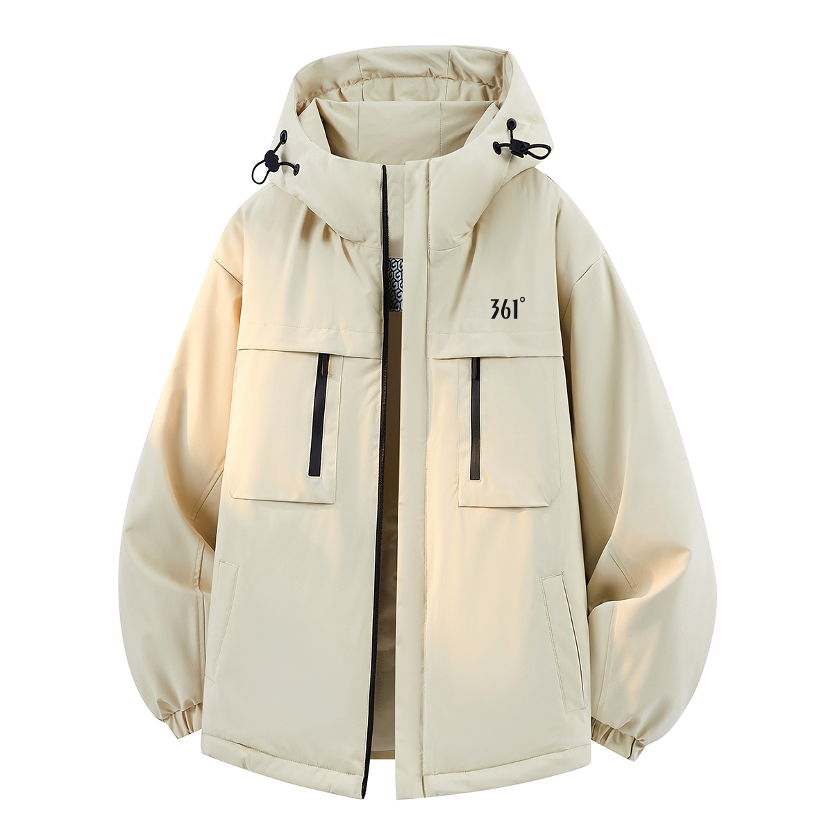 

361° Пуховик Unisex Tumbleweed Hooded Thickened Puffer