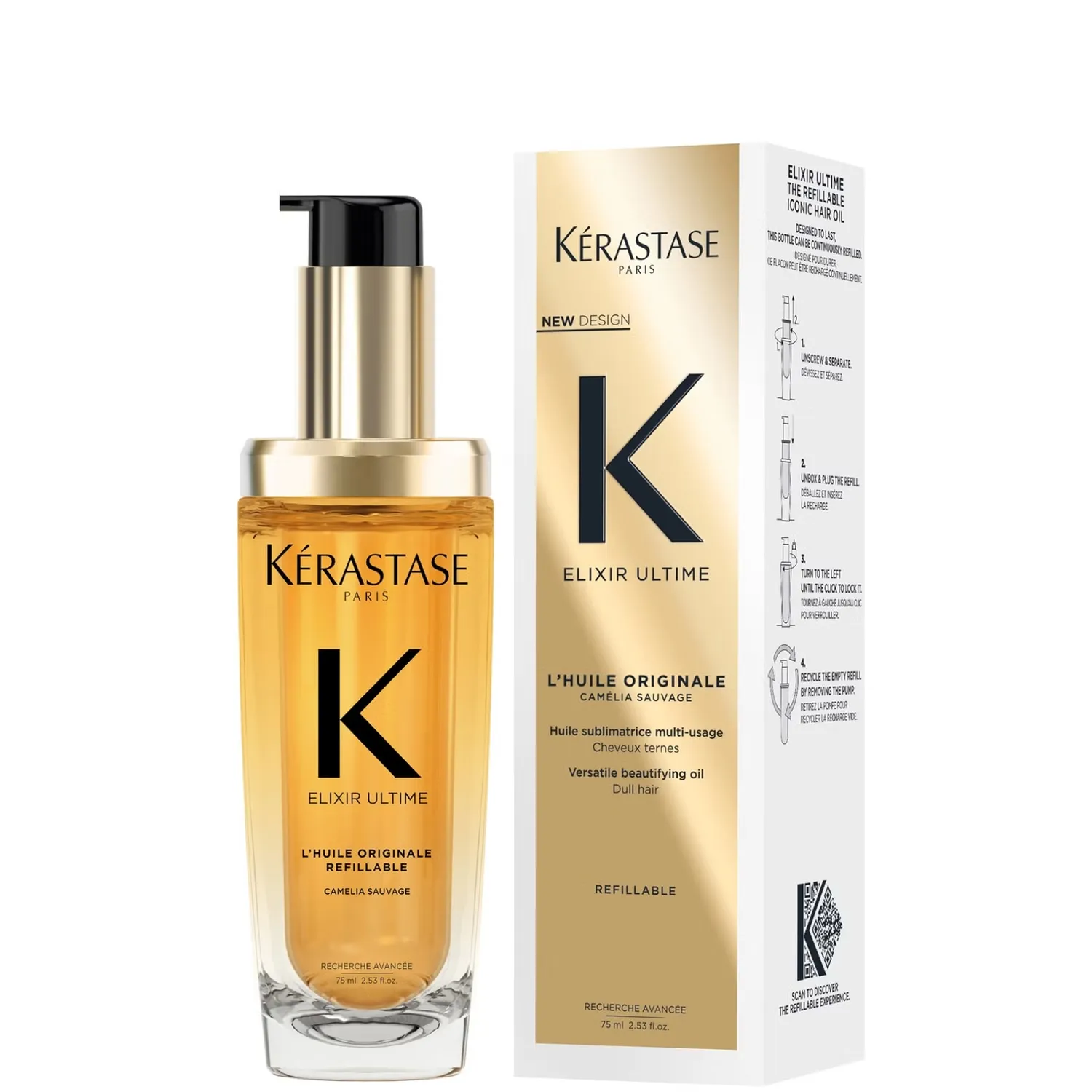 

Elixir Ultime L'Huile Originale Масло для волос 75мл Kerastase