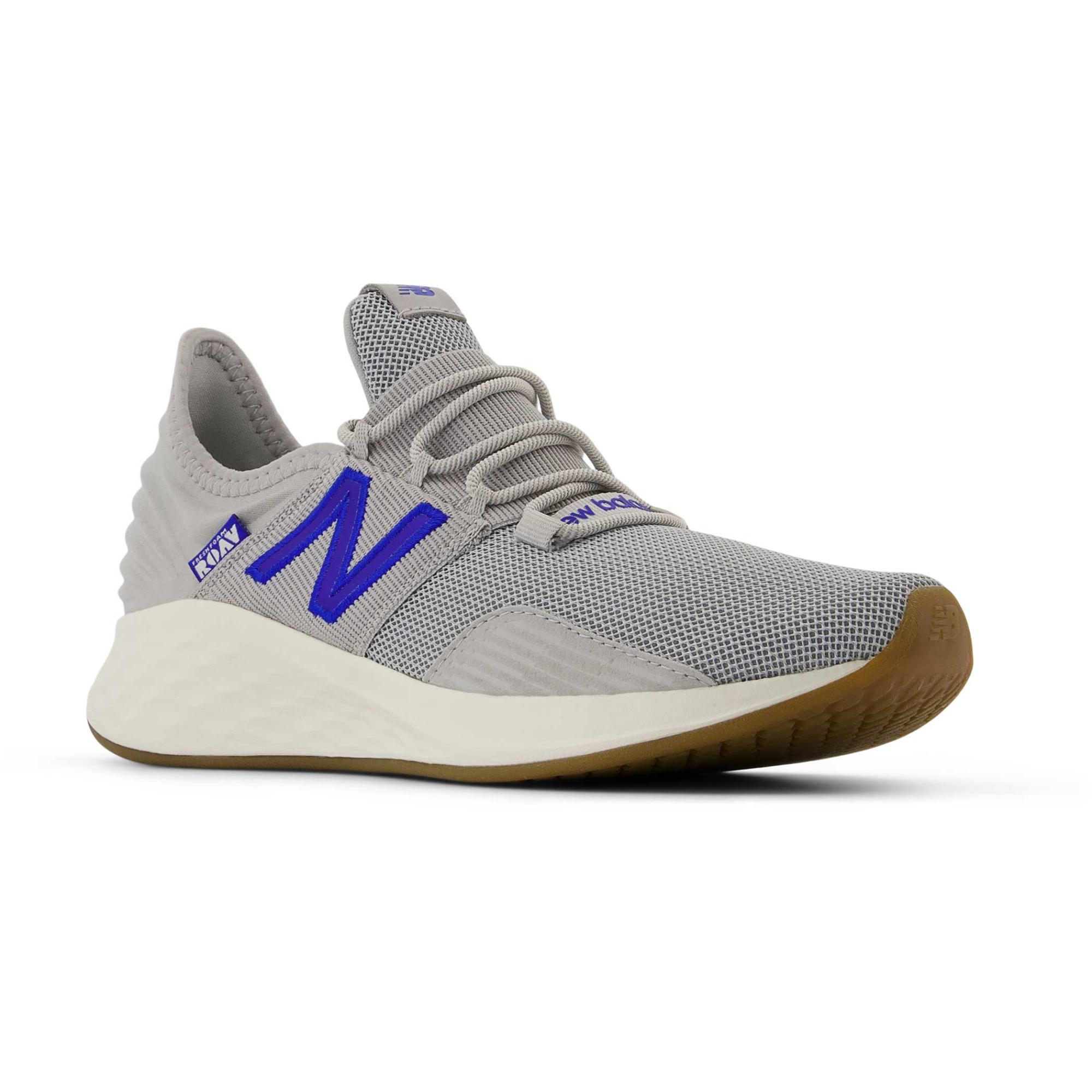 Детские кроссовки Fresh Foam Roav для бега New Balance, Raincloud/Blue Gemstones/Sea Salt — фото 2