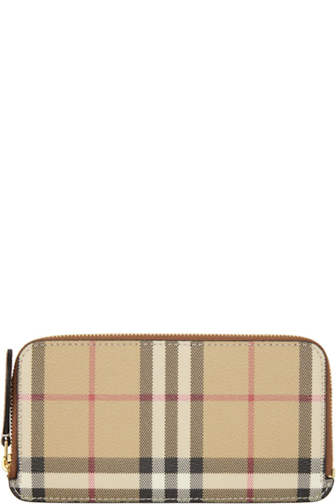 

Длинный кошелек Somerset бежево-коричневого цвета Burberry