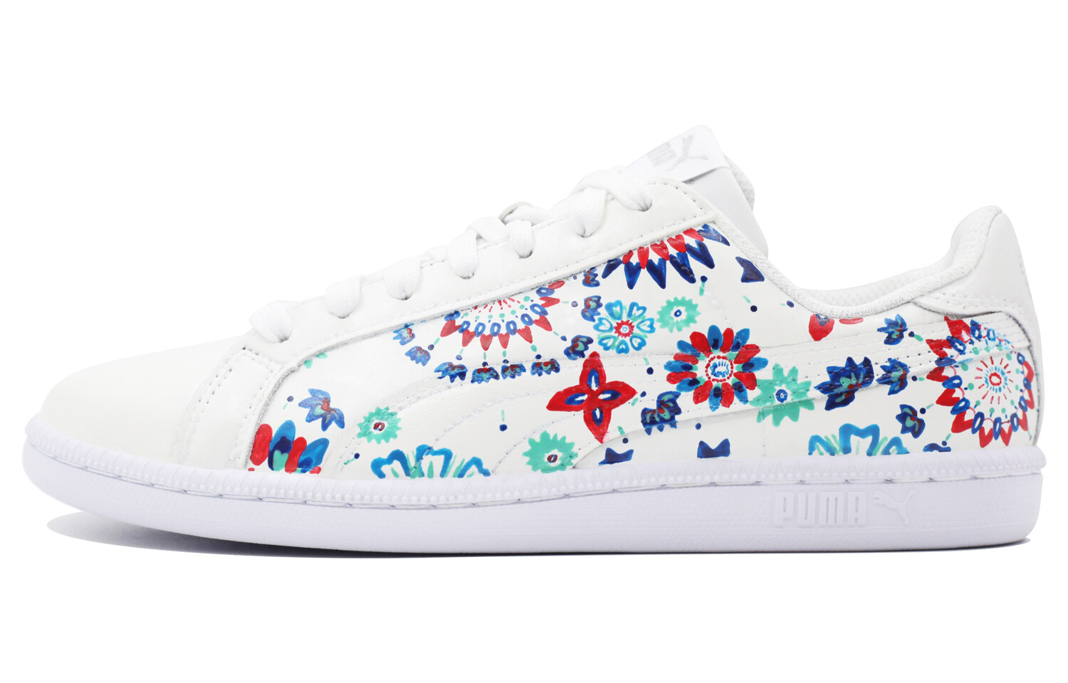 

Кроссовки для скейтбординга Smash унисекс с низким верхом, синий/белый Puma