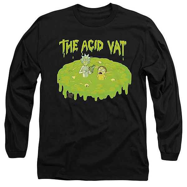 

Футболка с длинным рукавом Rick and Morty The Acid Vat Licensed Character