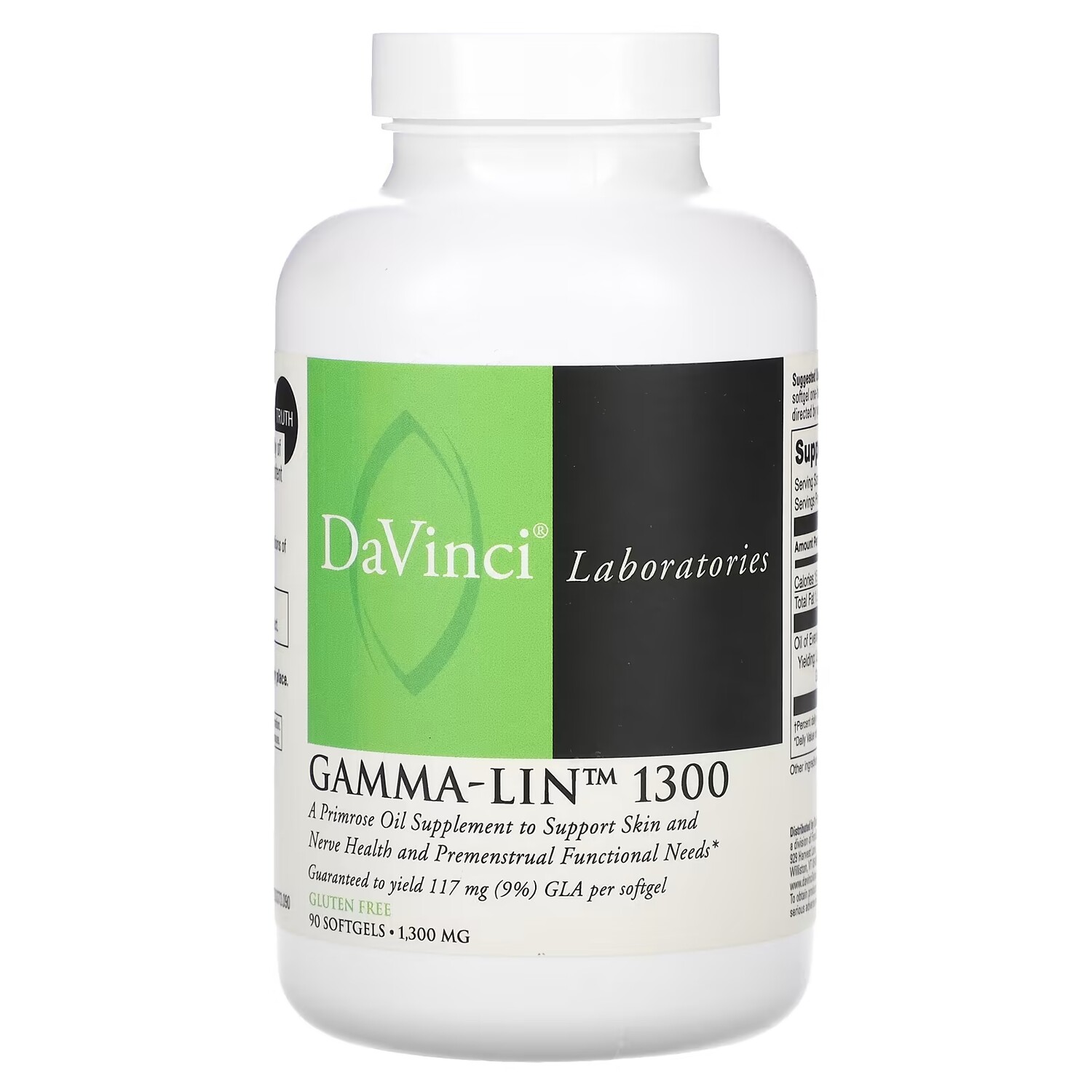 

Добавка с маслом примулы DaVinci Laboratories of Vermont Gamma-Lin 1300