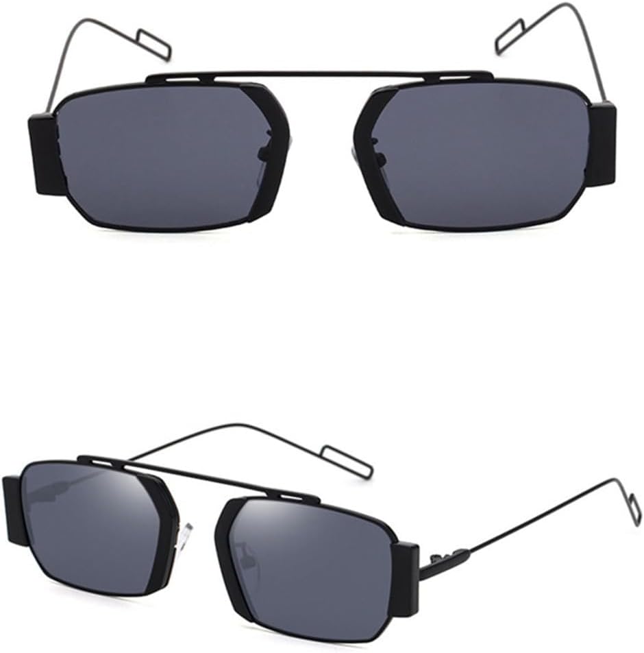 

Панк-солнцезащитные очки для мужчин, винтажные, маленькие, в алюминиевой оправе; женские солнцезащитные очки; женские очки с защитой от УФ-излучения UV400 Generic, M-121