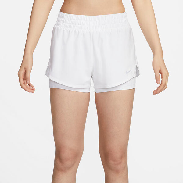

Шорты dri fit one средняя посадка 3" 2 в 1 шорты Nike, белый