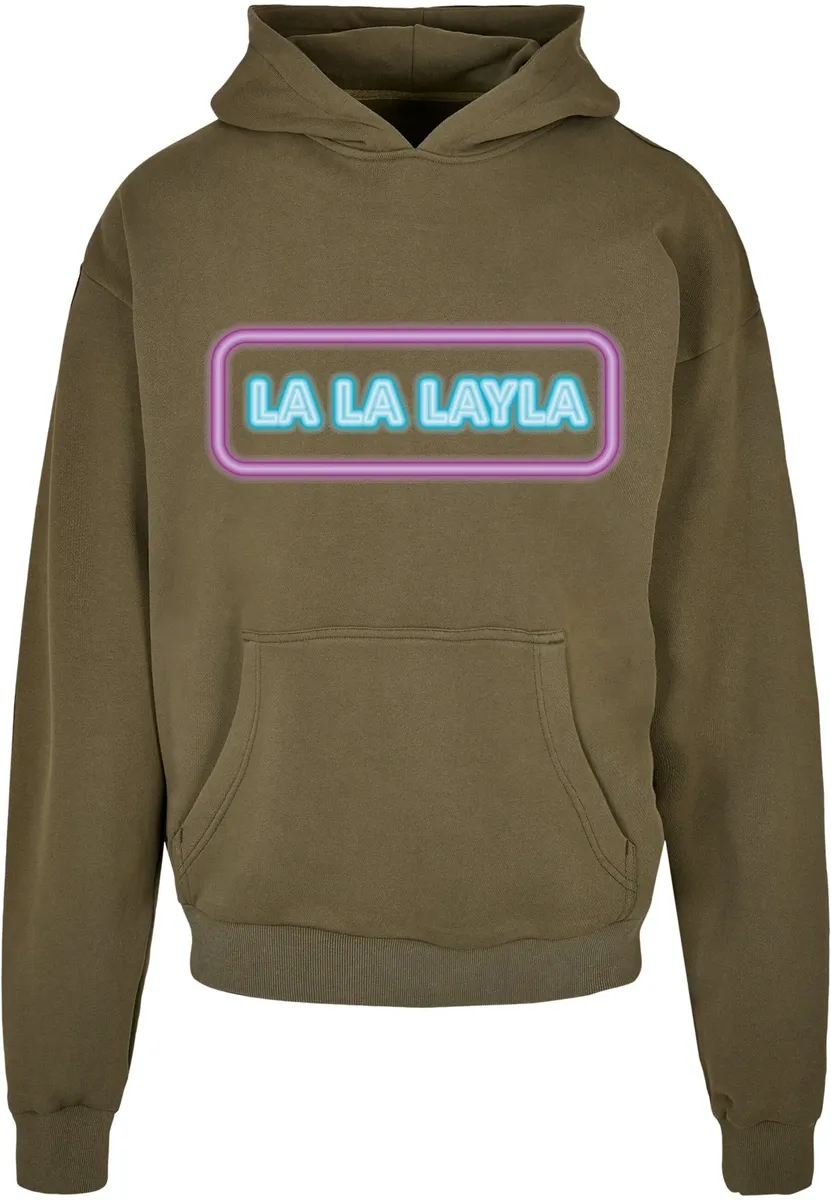 

Толстовка с капюшоном Merchcode " Merchcode Men's LA LA LAYLA Ultra Heavy Hoody", оливковый