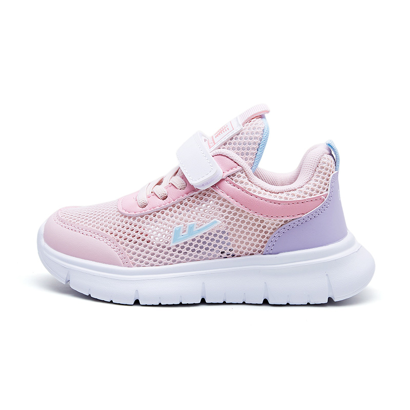 

WARRIOR Скользостойкие, износостойкие, дышащие низкие детские повседневные кроссовки Pink Kids'