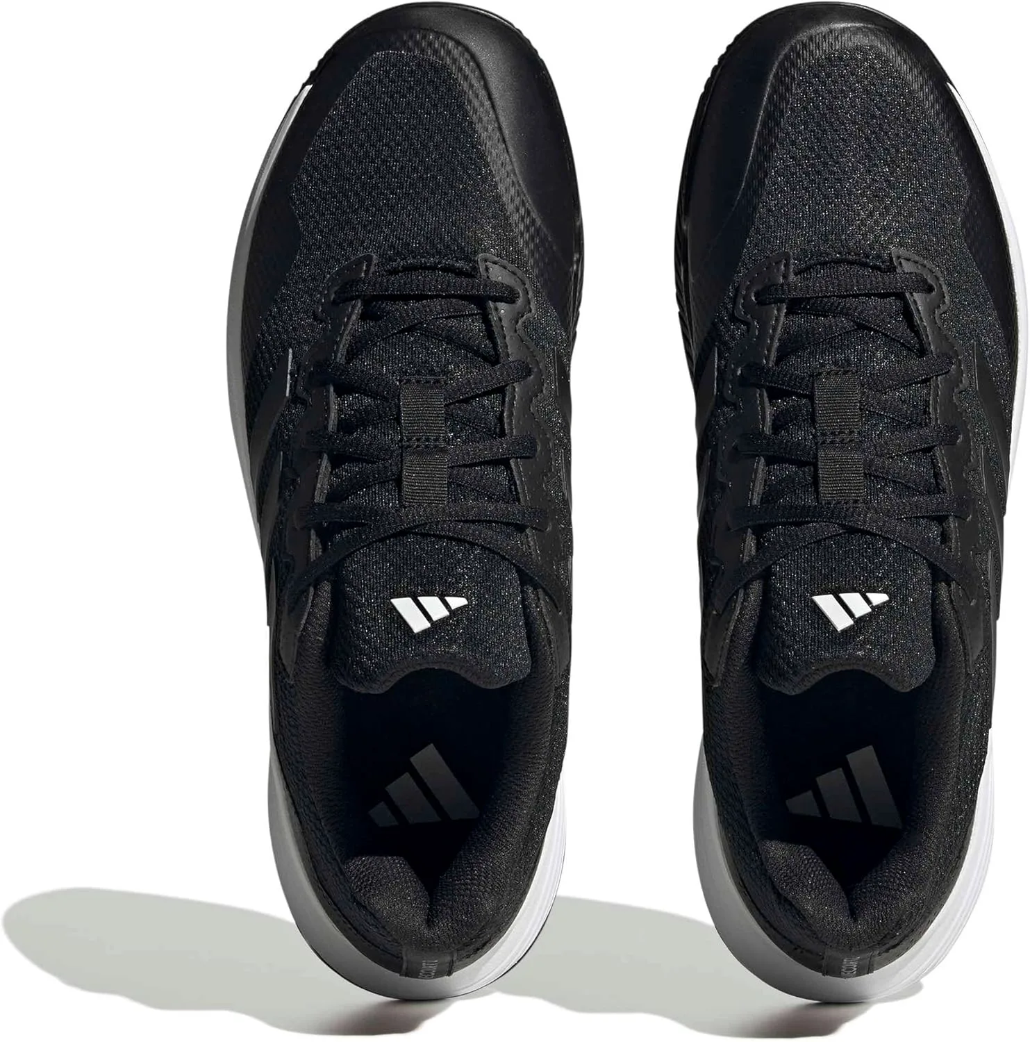 Мужские теннисные кроссовки Adidas Gamecourt 2.0, черно-белый — фото 3