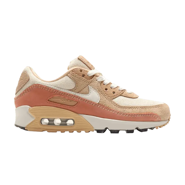 Кроссовки Nike Wmns Air Max 90 'Terra Vachetta Tan', желто-коричневый