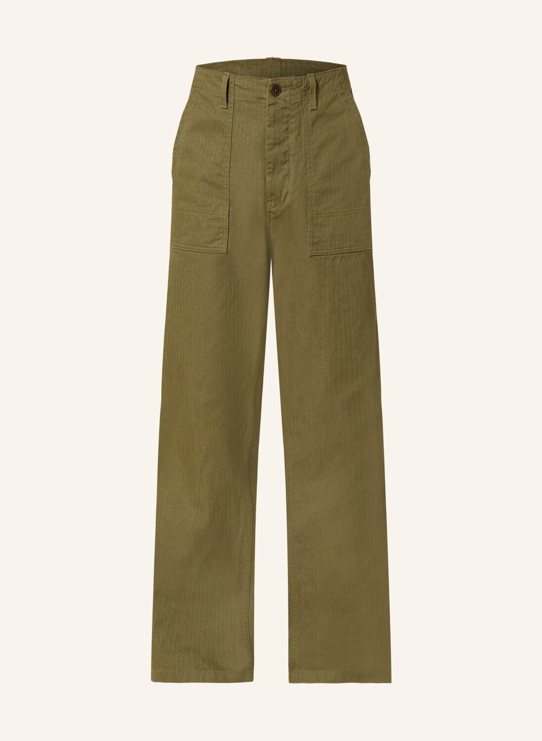 

Брюки Tuff Tony Усталость обычного кроя Nudie Jeans, зеленый