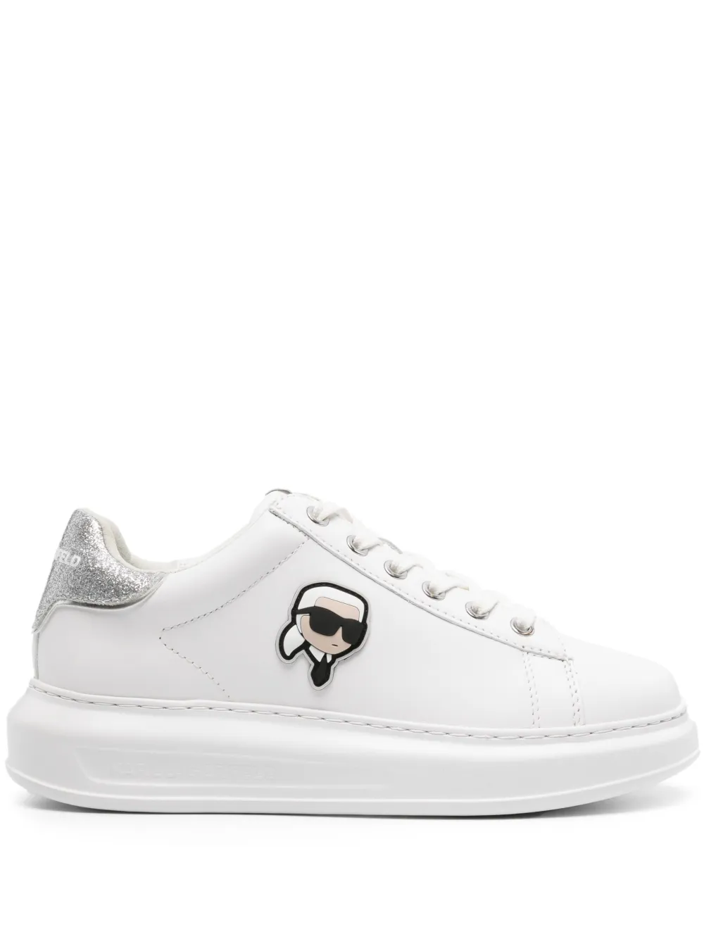 Кроссовки K/Ikonik Kapri KARL LAGERFELD, белый
