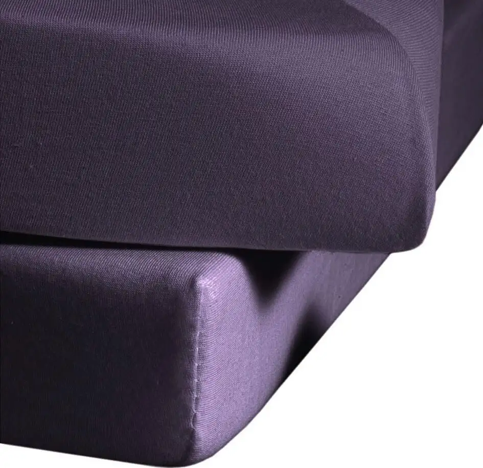 

Простыня Fleuresse "Jenny C" из тонкониточного трикотажа Mako, для матрасов высотой до 18 см 90-100х190-200 см, 1 шт., цвет lavendel