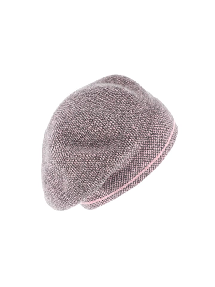 

Fiebig Розовая вязаная шапка