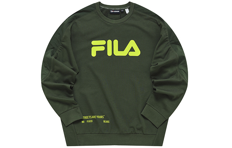 

FILA FUSION Толстовка мужская, цвет «зеленый»