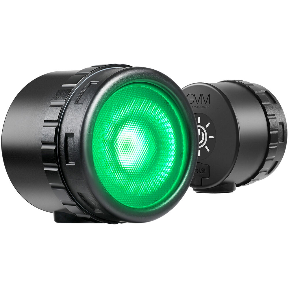 

Водонепроницаемый светодиодный RGB-светильник GVM Mini для камеры