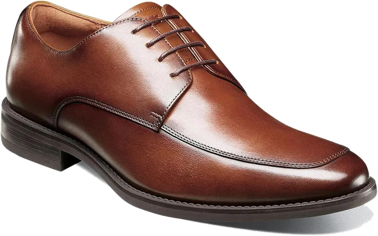 Florsheim Мужские Оксфорды Santucci Moc Toe, Cognac — фото 2