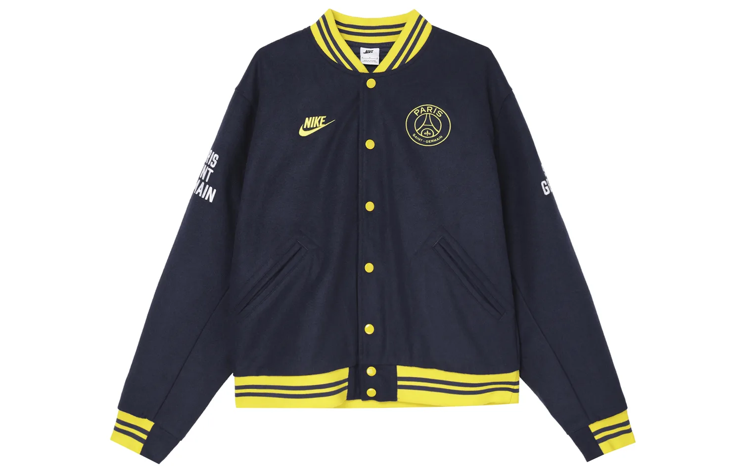 Nike Куртка Paris Saint Germain AUTHENTICS мужская темно-синяя