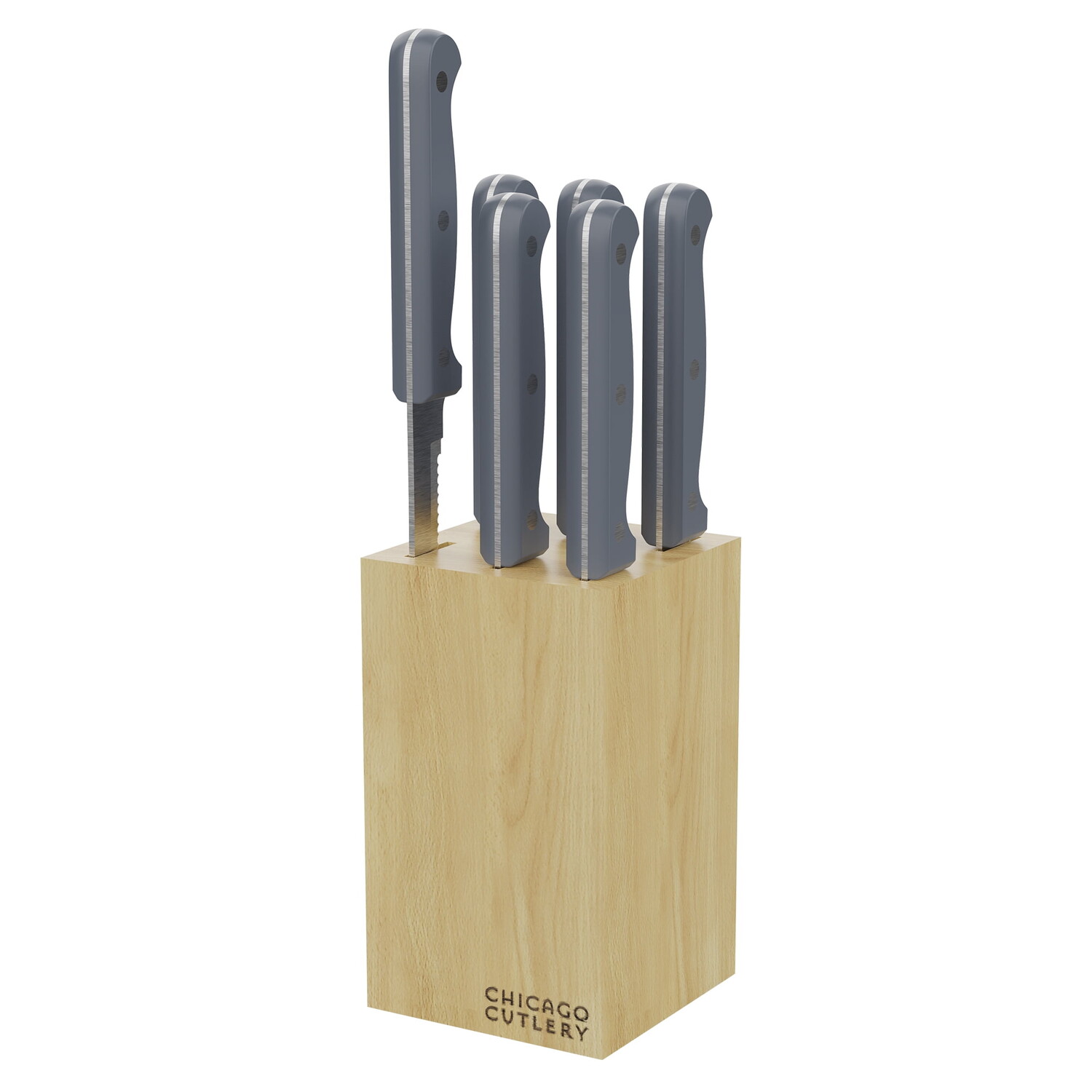 

Набор ножей для стейка Chicago Cutlery Halsted, 7 предметов, коричневый