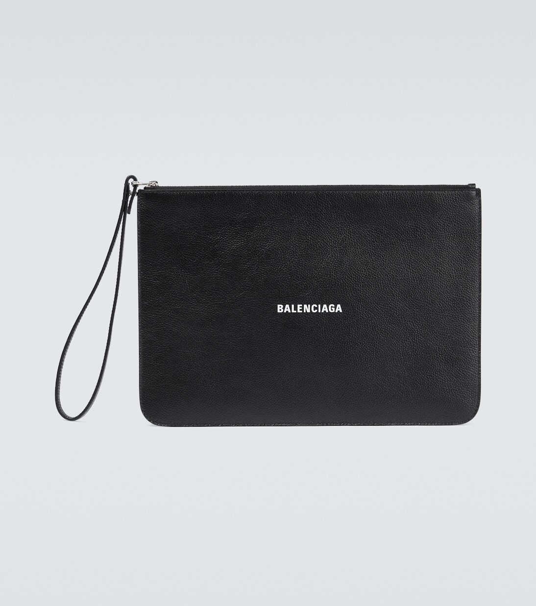 

Кожаный чехол на молнии Balenciaga, черный