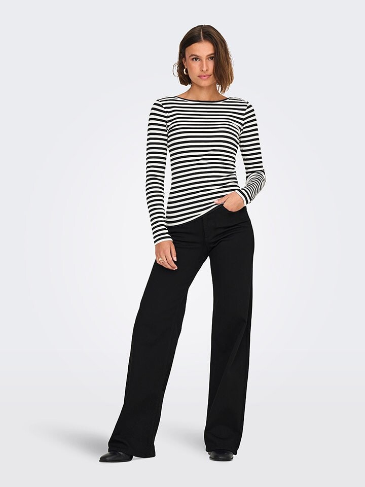 

Тканевые брюки ONLY Jeans Comfort fit, черный