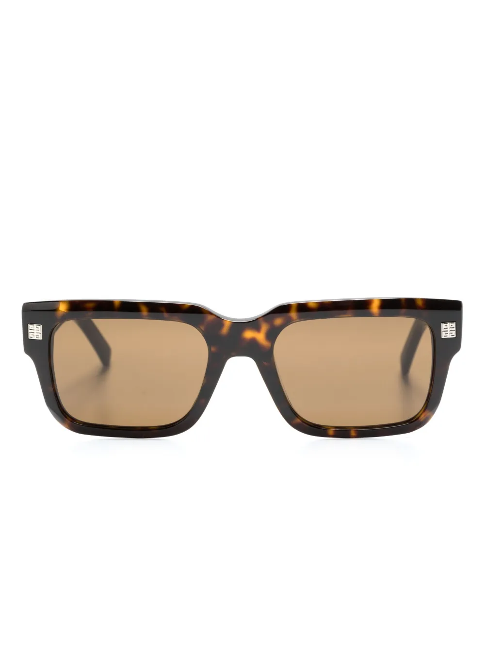 

Солнцезащитные очки в прямоугольной оправе с логотипом 4G Givenchy Eyewear, коричневый