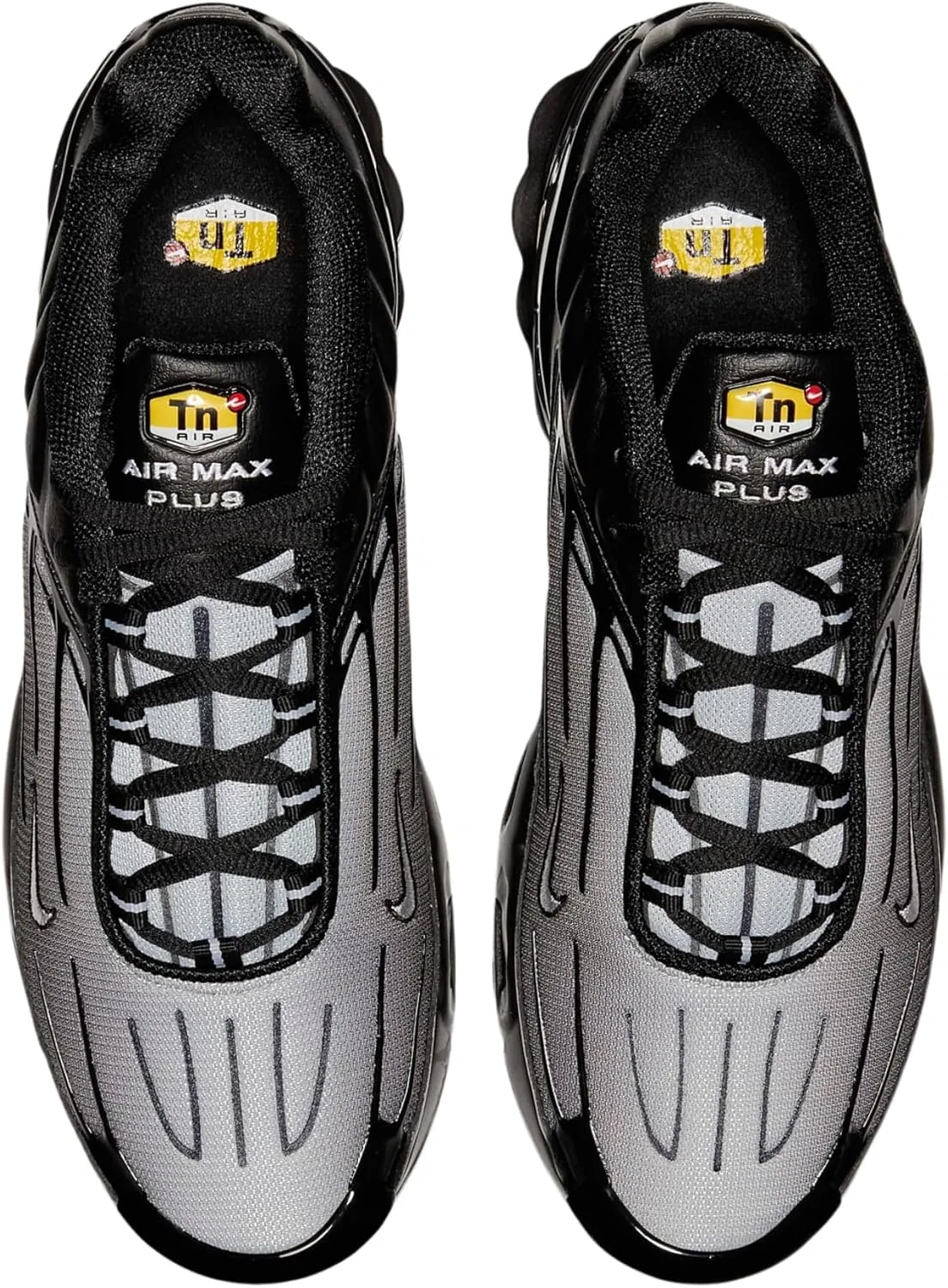 Мужские беговые кроссовки Nike Air Max Plus III, Black Wolf Grey Black — фото 3