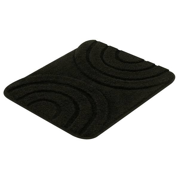 

Коврик для ванной Kleine Wolke Bow, 55x2,5x65 см, черный