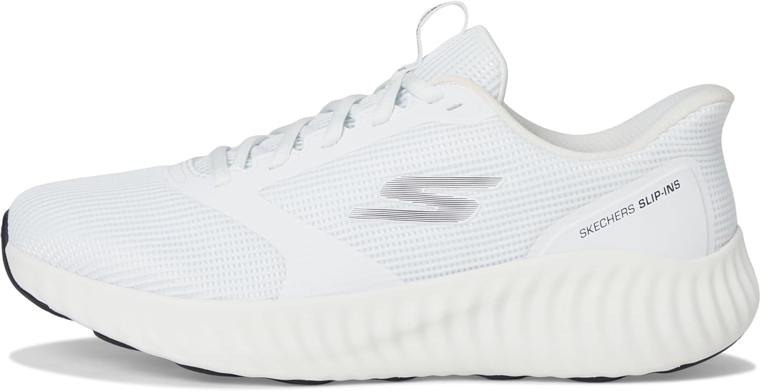 Мужские кроссовки Skechers Go Run Now Hands Free Slip-ins, белый/черный — фото 4