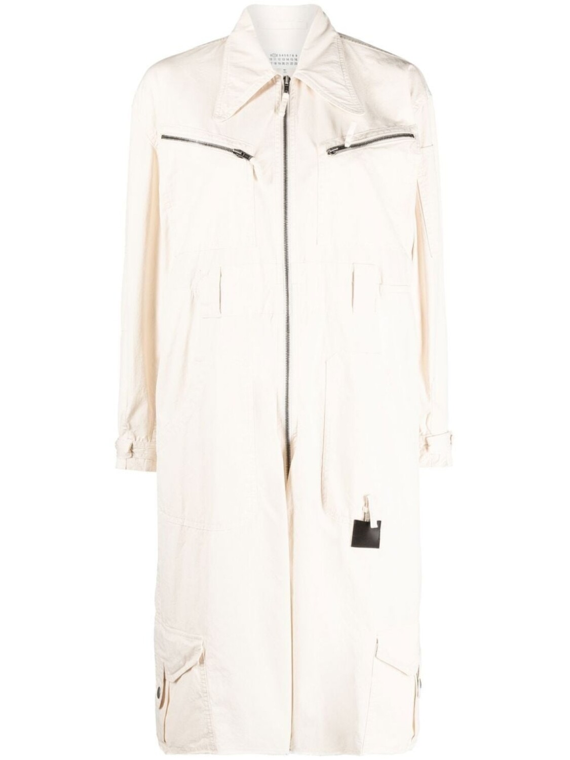 

Maison Margiela ромпер с карманами, белый