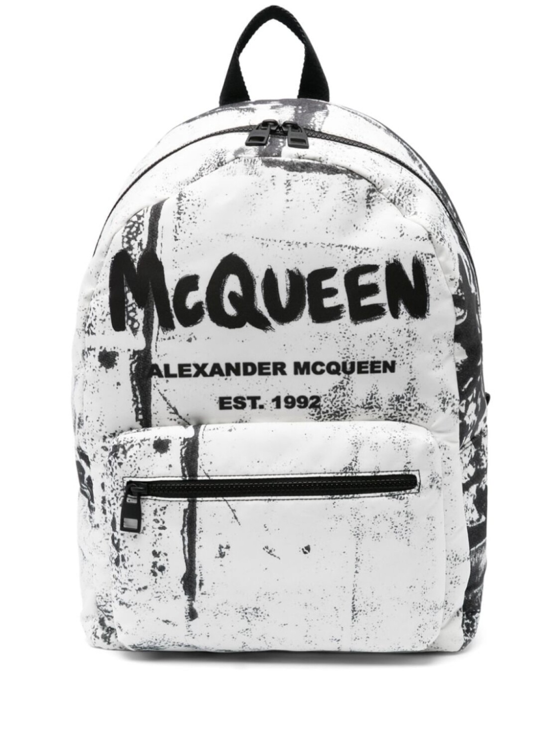 

Alexander McQueen рюкзак Graffiti Metropolitan, белый