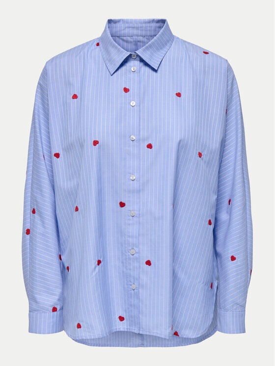 

Рубашка box fit Only, синий
