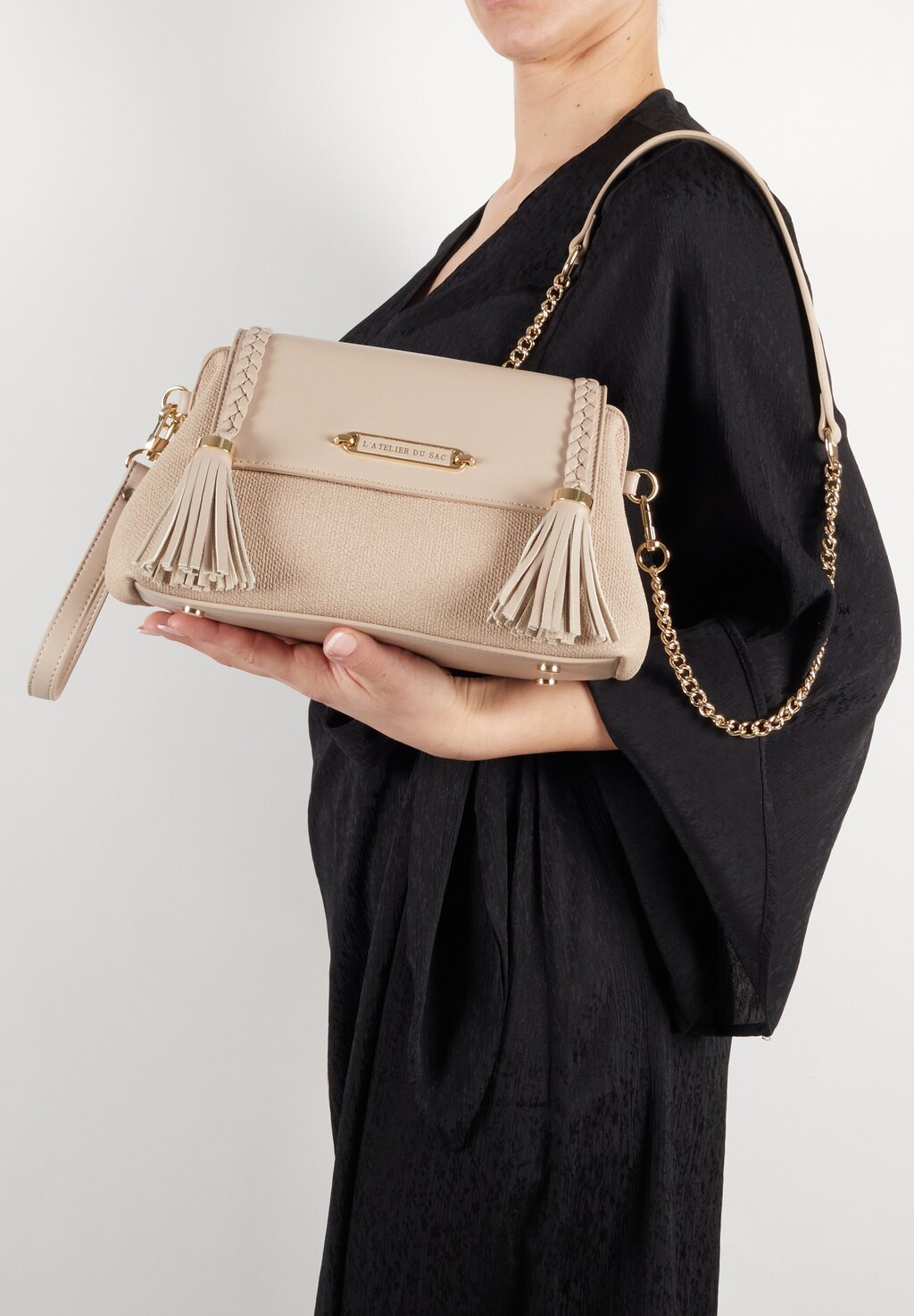 

Сумка через плечо GINETTE L'Atelier Du Sac, песочный