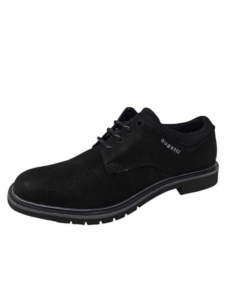 

Туфли на шнуровке bugatti shoes, черный