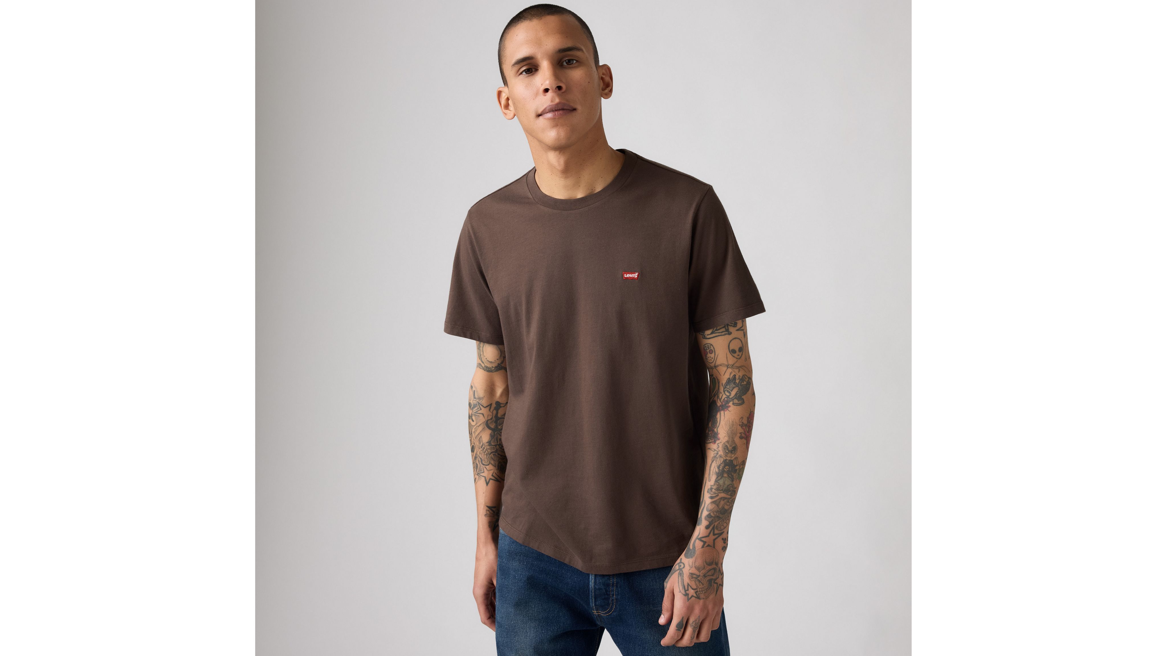 

Классическая футболка Housemark с коротким рукавом Levi's, Bracken - Brown