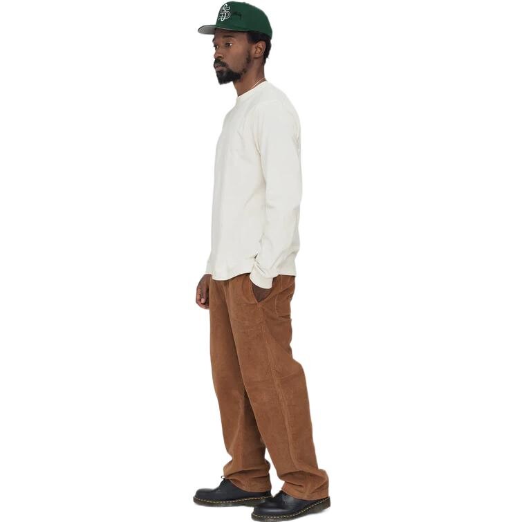 Пляжные брюки Stüssy Wide Wale Corduroy Stussy, коричневый — фото 4