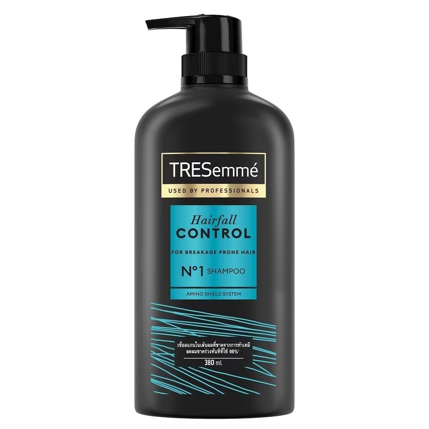 

Tresemme TRESemme Шампунь Контроль выпадения волос 380 мл. ยาสระผม и สีผม ลดผมขาดร่วง, Black