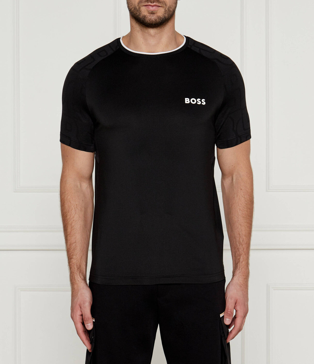 

Футболка BOSS GREEN BOSS X MATTEO BERRETTINI Regular Fit, черный
