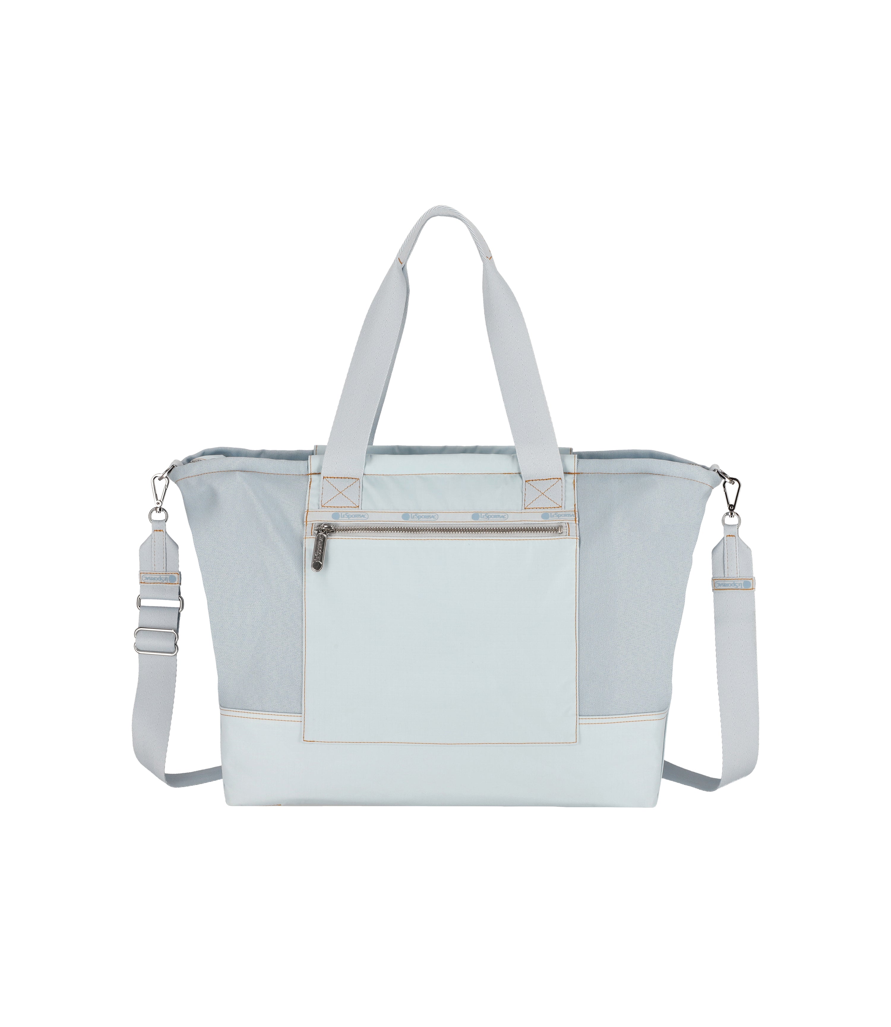 

Сумка-тоут из денима East/West LeSportsac, цвет light denim wash, Серый, Сумка-тоут из денима East/West LeSportsac, цвет light denim wash
