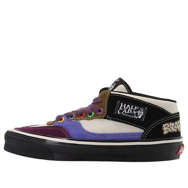 

Кроссовки brain dead x og half cab lx 'multi-color' Vans, черный