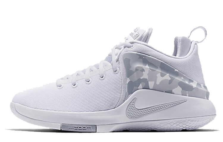 

Баскетбольные кроссовки Witness 1 мужские с низким верхом белые/серые Nike
