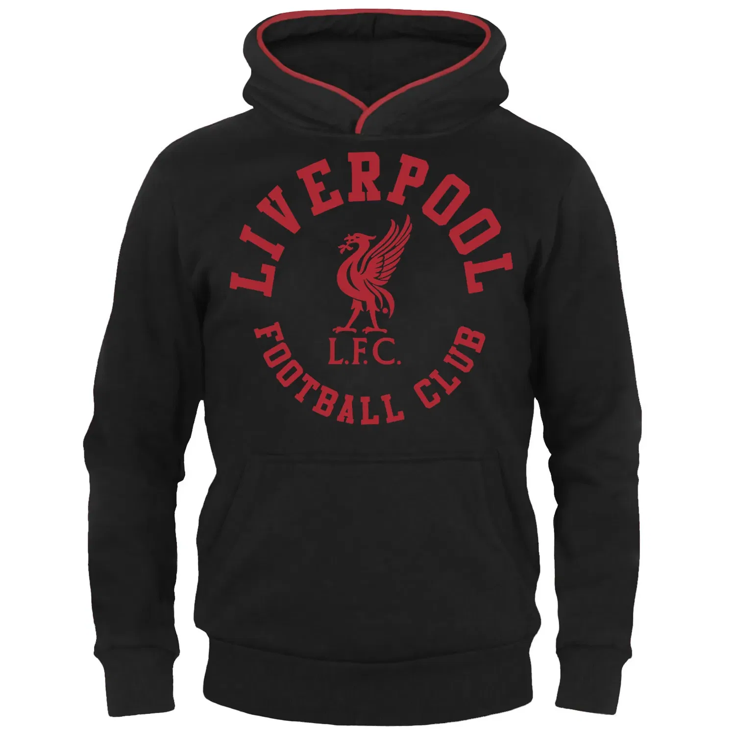 Детская худи Liverpool FC с логотипом, черный