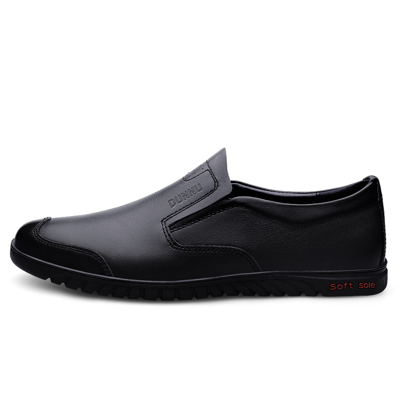 

Повседневные кожаные туфли мужские Dunnu, Black