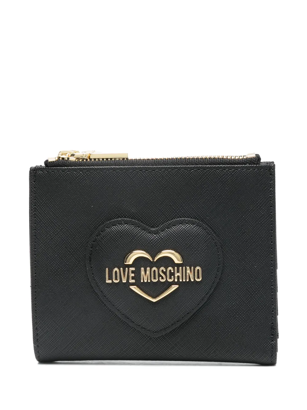 

Кошелек с логотипом Love Moschino, черный