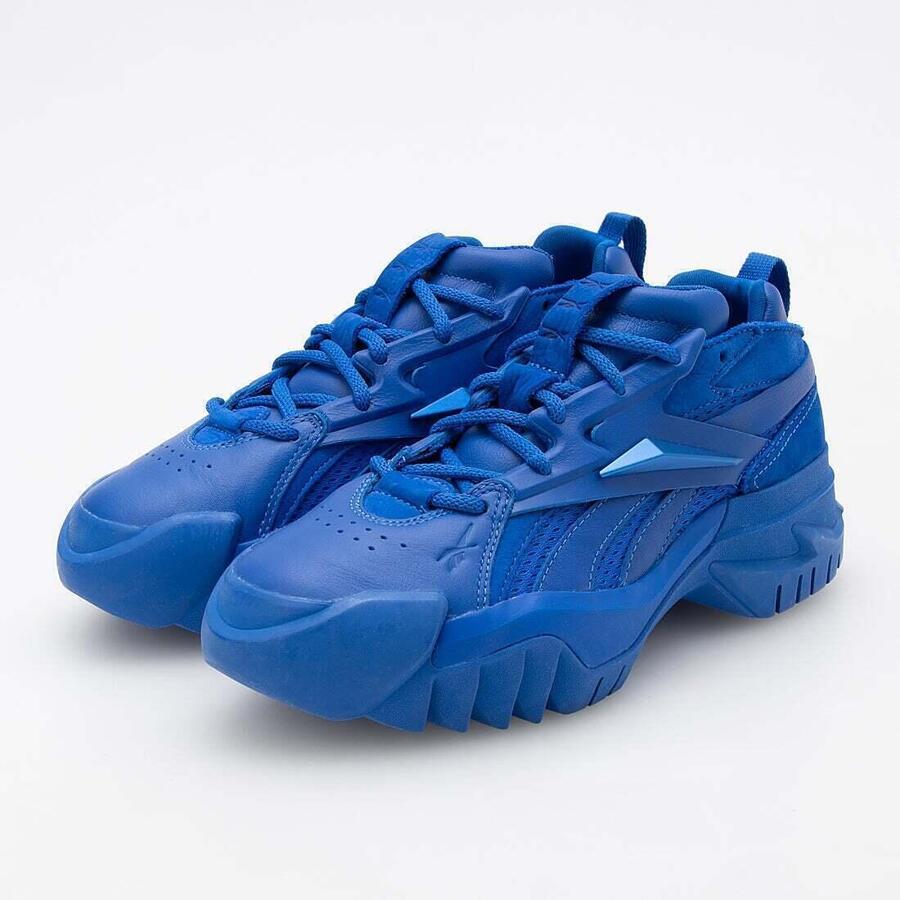 Кроссовки Reebok X Cardi B Club C V2, синие, женские — фото 3